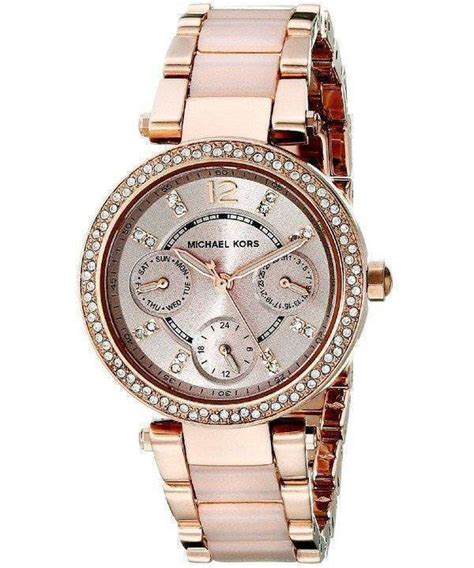 michael kors mk 6110 watch|mike kors parker mini rose dial.